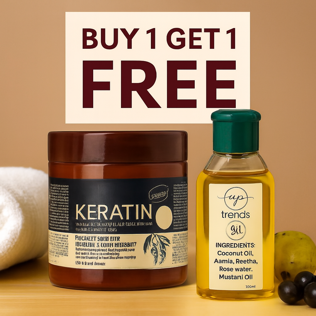 Bundle 1 - Keratin Mask & Uptrends Hair Oil - Up Trends