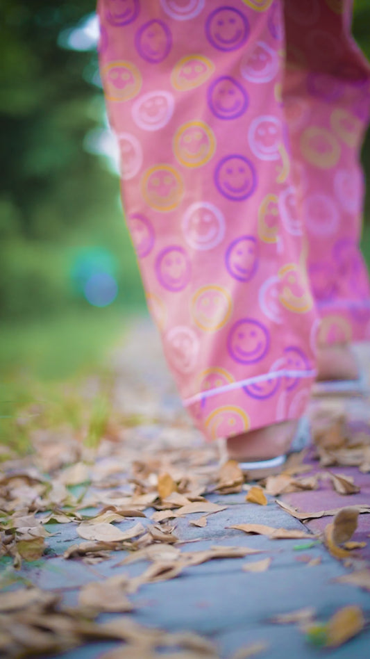 Pure Cotton Night Suit – Stitched & Ready to Lounge - Smiley Pink